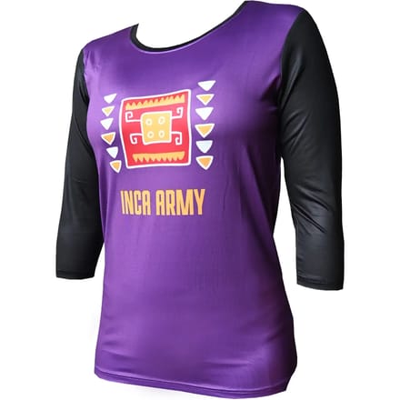 Sportshirt Dames met 3/4 mouwen Inca Army Inca Stone