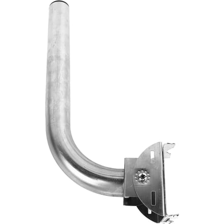 Montagepaal Weerstation Buiten Verstelbaar 36cm Antennemontagepaal Universele Beugel white