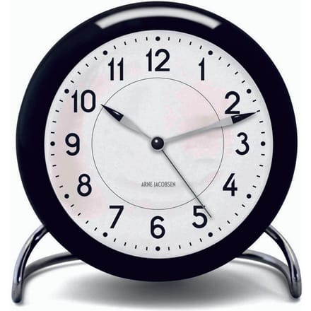 Rosendahl AJ Table Clock Station - zwart