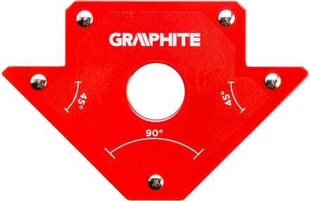 Graphite - Magnetische Lashoek - 102x155x17mm - 22.7kg