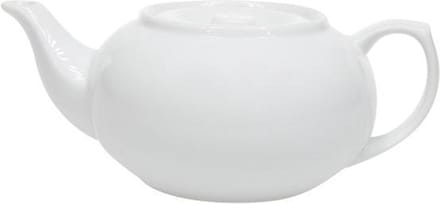 Cosy & Trendy Theepot - Porselein - 750ml - Wit