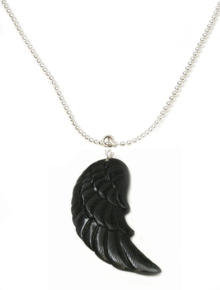 IbizaMen KIDS - Jongens - ketting - ballchain - rvs - vleugel - van bone