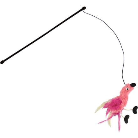 Kong Cat Feather Teaser - Kattenspeelgoed - 48.3 cm x 10.2 cm x 1.3 cm