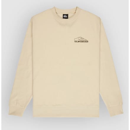 Quiksilver Basic Graphic Sweatshirt Beige M Man
