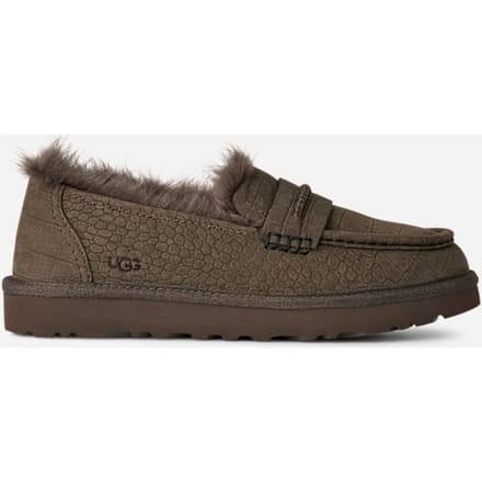 UGG® Ellis Embossed Loafer, Nubuck/Polyester/Leather