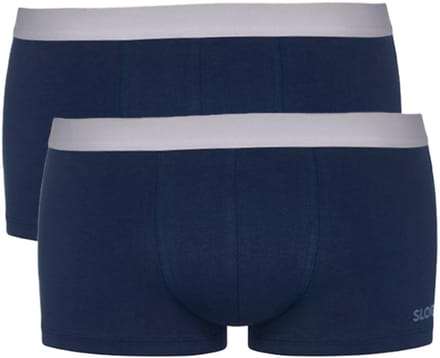 sloggi men GO ABC 2.0 Hipster 2P Heren Onderbroek - NAVY - Maat M