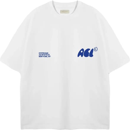 T-shirt Another Cotton Lab Oyster and Champange
