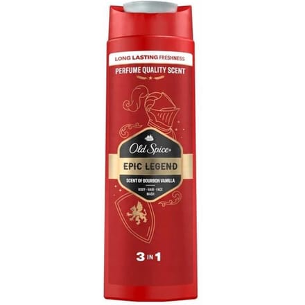 Légende épique ancienne gel douche et shampooing 400 ml