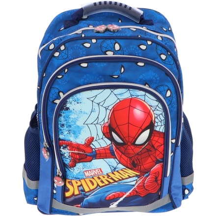 Marvel - Spiderman - Rugzak - 42 cm hoogte - 3 vakken - A4 map formaat - Kwalitatief Hoogwaardig model