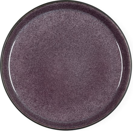 BITZ Gastro Bord Dia. 21 x 2,0 cm Zwart/Paars