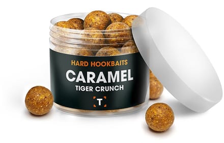 Tijger Crunch Caramel Hard Hookbaits - 20MM - 15, 20 en 24MM - Aas - Karpervissen - Partikels - Karper Aas - Karper Vissen - Karper Voer - Karper