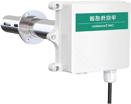 Gassensor Zender - Methaan Detector - Lekdetectie Leidingen - RS485 Output - 0-100 LEL - Grijs