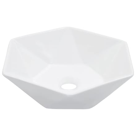 vidaXL - Wastafel - 41x36,5x12 - cm - keramiek - wit