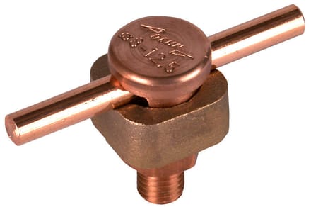 Dehn M12 Cu-RCB eendelige connector voor rd 8-12,5mm - 300017