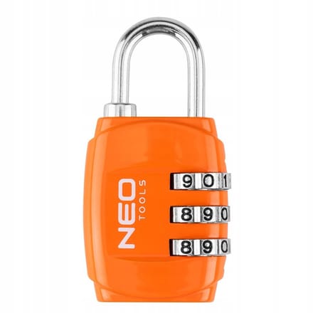 NEO cijferslot voor koffer - 3 cijferig - 58 x 30 mm