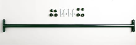 HERMIC - metalen duikelstang/tuimelrek - groen - 125 cm