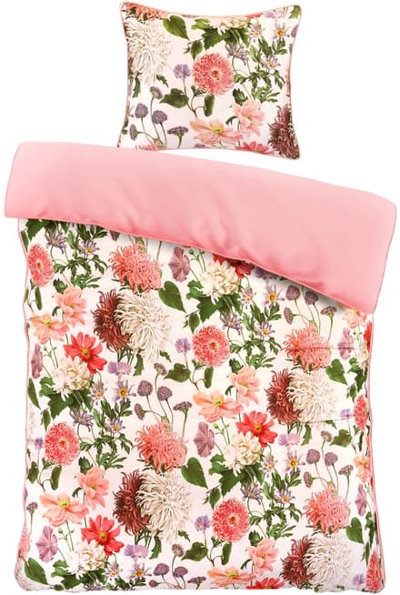 Papillon Olivia Dekbedovertrek - Eenpersoons - 140x200/220 cm - Wit