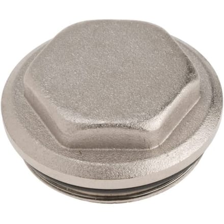 Megabad Profi Collection End and blind plugs 1" for heating circuit manifold MBEBST1