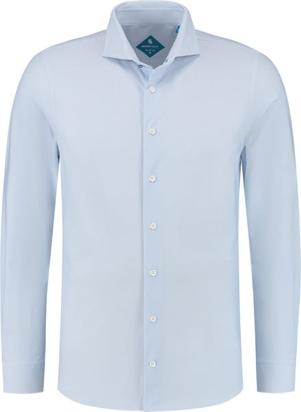 District Indigo Overhemd Performance Print L Blue (7.21.025.750 - 318)