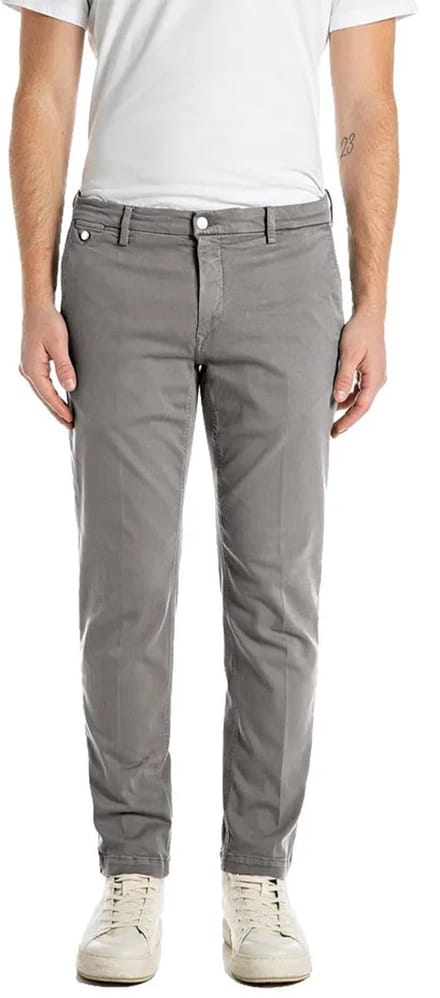 Replay M9722e.000.8366197 Broek Grijs 40 / 34 Man