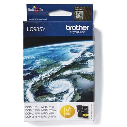 Brother Inktcartridge LC-985Y Geel