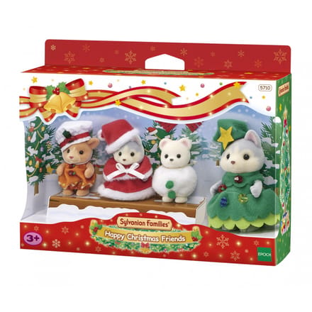 Sylvanian Families 5710 Vrolijke Kerstvrienden- speelset