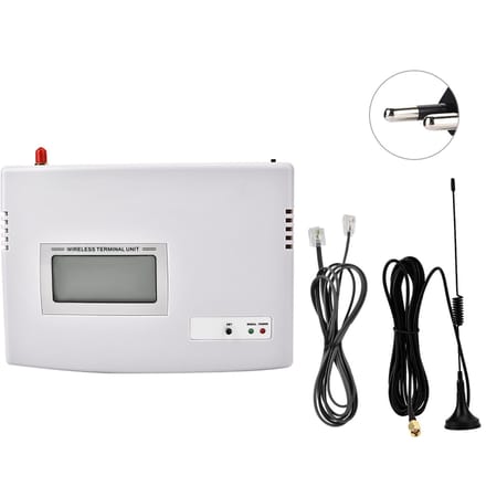 GSM Desktoptelefoon Vaste Draadloze Terminal Ondersteunt Alarmsysteem(/Vierband) white