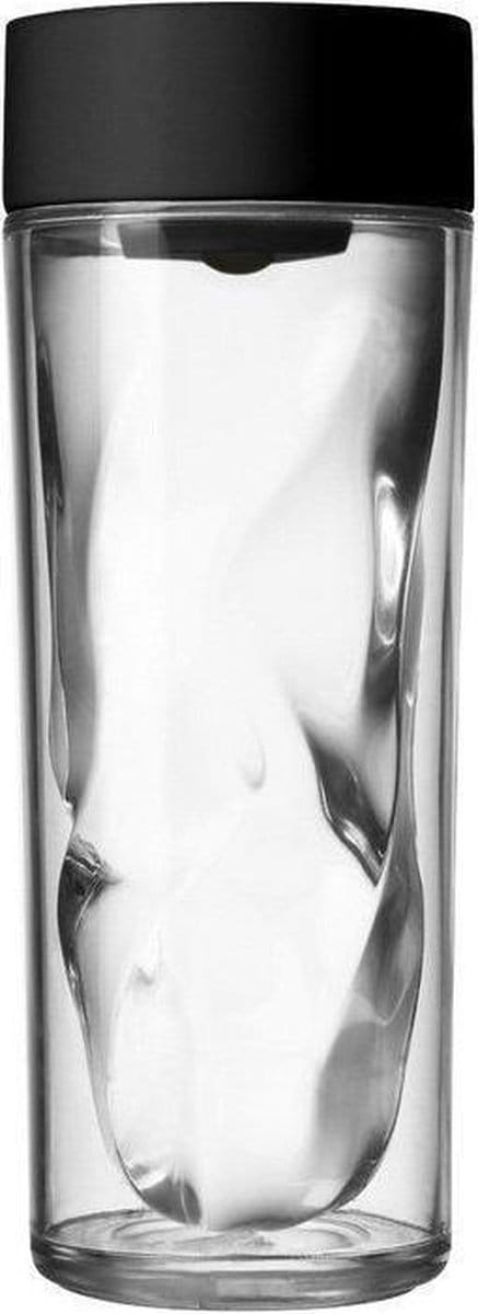 Q-Do Frozen Thermosbeker - Dubbelwandig Glas - 300 ml - White