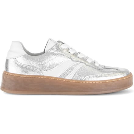 Gabor -Dames - zilver - sneakers - maat 39