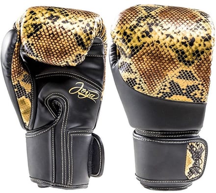 Joya (Kick)bokshandschoenen Thai Snake Goud Zwart