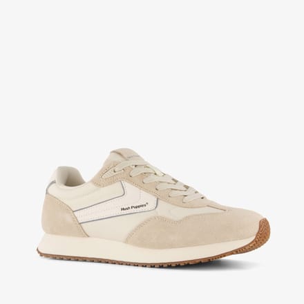 Hush Puppies dames sneakers beige wit - Maat 38