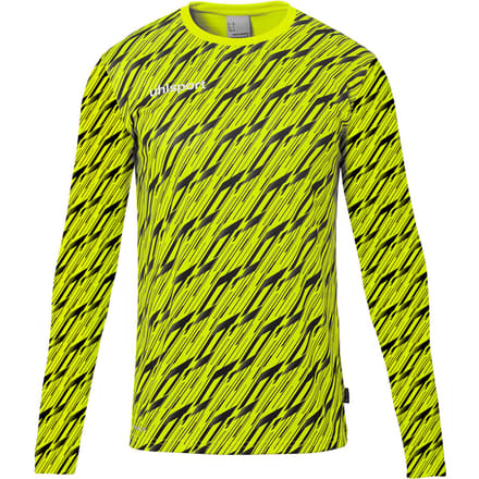 Keepersshirt - Uhlsport Progressive Goalkeeper Shirt Fluo Yellow Black