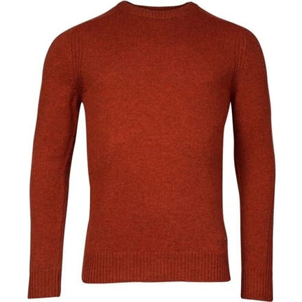 Baileys Trui Crew Neck Subtle Structure Pattern Stone Red / male