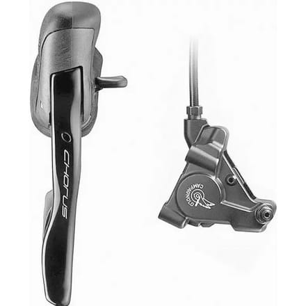 Linker remhendel en achterderailleur Campagnolo super record eps hydr.2v 140 mm pince av flat mount
