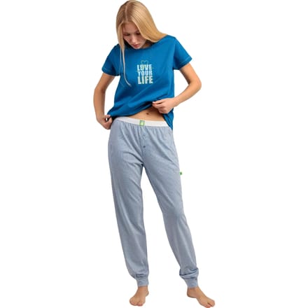 Pyjama-sets Admas Pyjama broek t-shirt Love Your Life