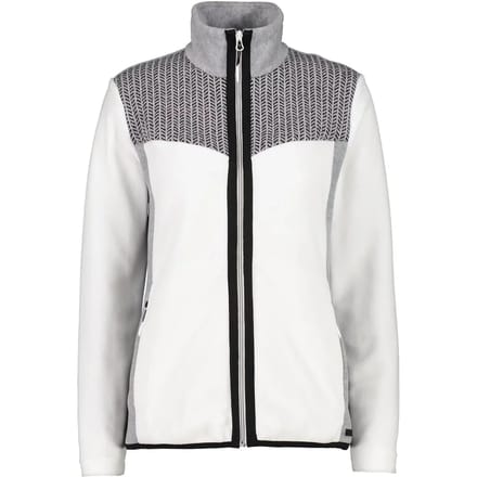 Cmp 31j3206 Fleece Met Volledige Rits Wit XL Vrouw