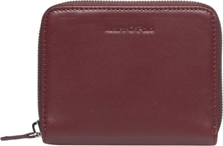 Marc O'Polo Portemonnee Ellis Zip Wallet Deep Ruby Wijnrood