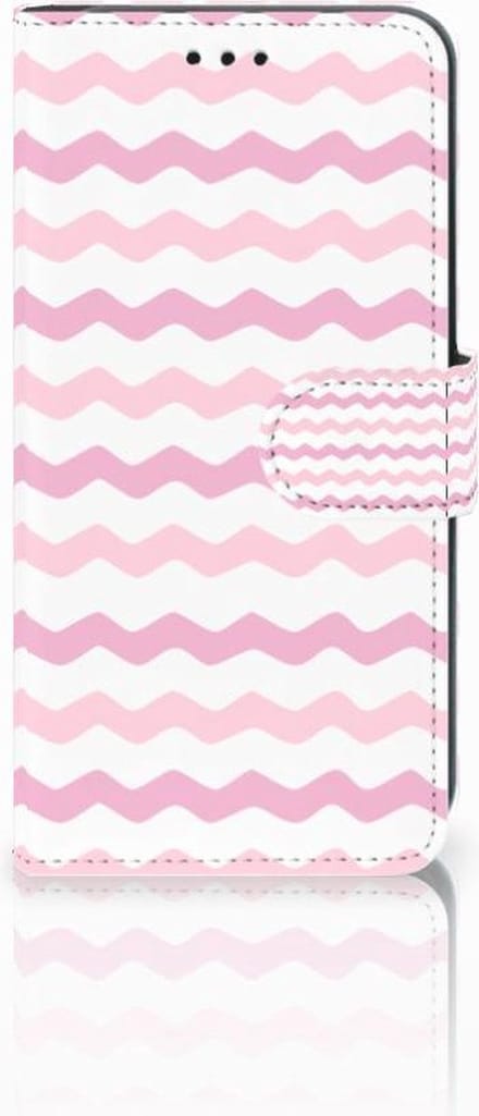 Xiaomi Mi A2 Lite Telefoon Hoesje Waves Roze