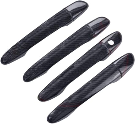 Deurgreep Afdekking - Handgreep Covers - Auto Beschermen - Krasbestendig ABS - 1 Set - Carbonfiber