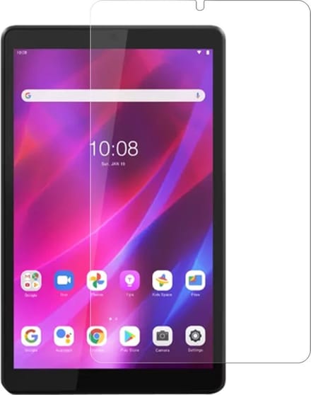 Lunso - Geschikt voor Lenovo Tab M8 Gen 4 (8 inch) Beschermglas - Full cover Screen protector