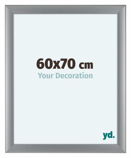 Your Decoration - Fotolijst 60x70 cm - MDF - Zilver Mat - Como
