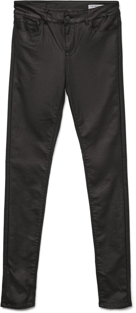 VERO MODA - VMSEVEN NW SS SMOOTH COATED PANTS Dames Broek