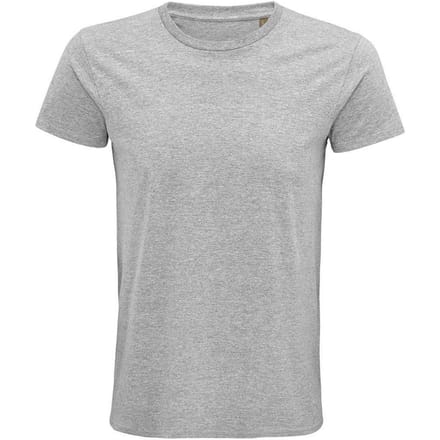 SOLS Heren Crusader Melange T-Shirt (Grijze Melange)