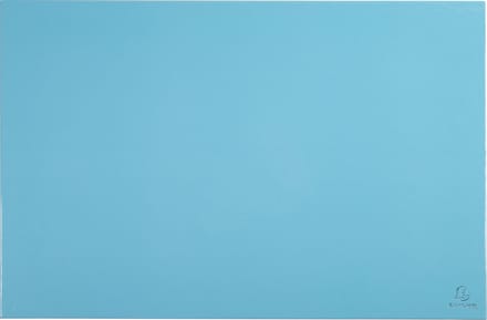 Exacompta 8x Onderlegger in karton - Pastelblauw - 60162D