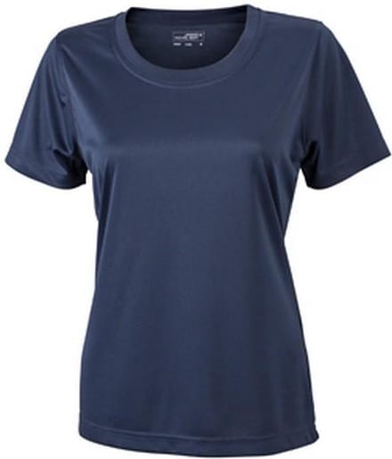 James and Nicholson Vrouwen/dames Actieve Tee (Marine)