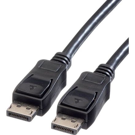 VALUE DisplayPort kabel, DP M/M, zwart, 5 m