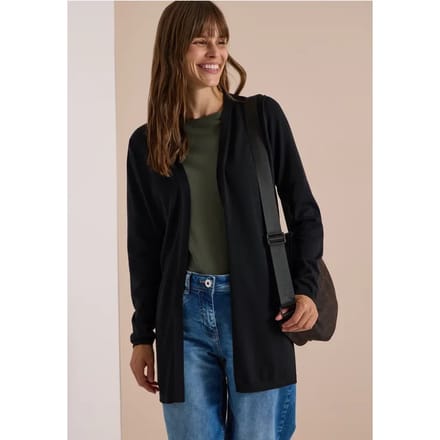 Lang openvallend vest