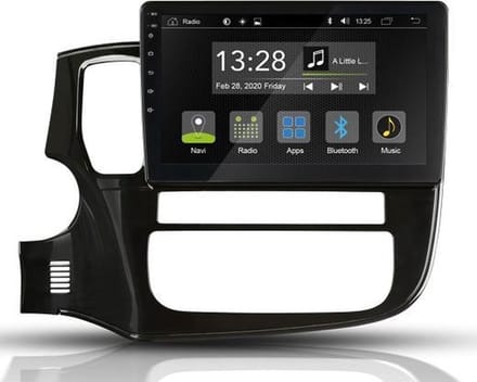 Radical R-C10MT2 | Pasklare Android autoradio Mitsubishi Outlander, vanaf 2013.
