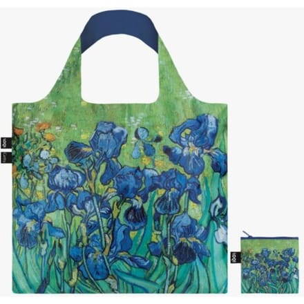 Loqi opvouwbare tas museum collection - irises, vincent van gogh