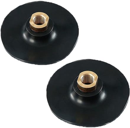 Steunplaat met klittenbandsluiting, 4-inch steunplaat met klittenbandsluiting voor slijpmachines, M14 boring